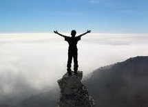 Człowiek na szczycie