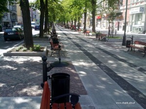 Słupsk Aleja Śmietnikowa na Betonowym Trakcie